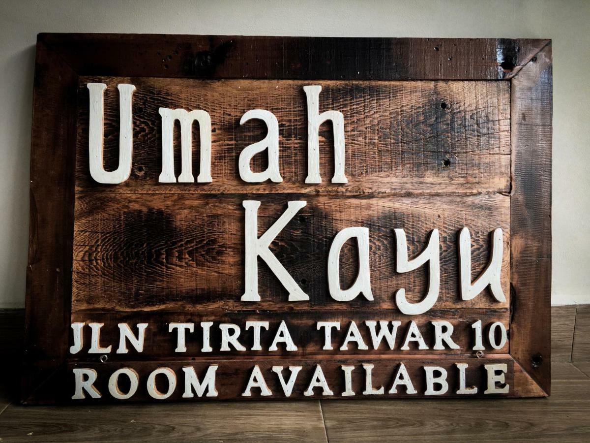 Umah Kayu Ubud Kültér fotó
